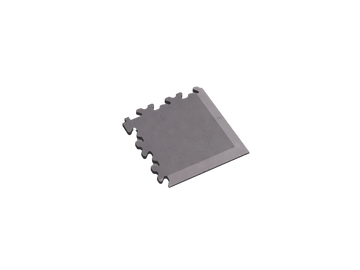 Angle pour dalle PVC Clipsable Fortelock Industry 7mm – Cuir (2026) · Gris Classique