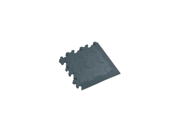 Angle pour dalle PVC Clipsable Fortelock Industry 7mm – Pastillée (2046) · Bleu Classique