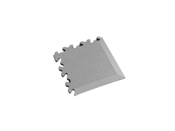 Angle pour dalle PVC Clipsable Fortelock Industry 7mm – Cuir (2026) · Gris