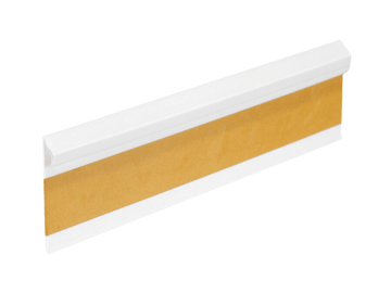 Base murale pour plinthes Fortelock (2,5m) – Blanc
