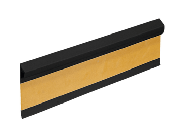 Base murale pour plinthes Fortelock (2,5m) – Noir