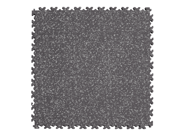 Dalle PVC Clipsable Fortelock Industry Impression Granit - 7mm – Graphite Classique – Gris