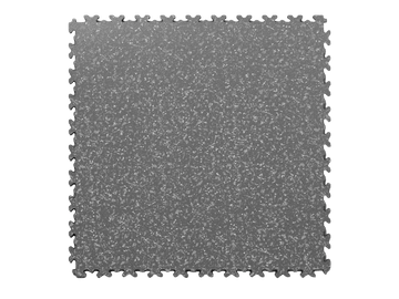 Dalle PVC Clipsable Fortelock Industry Impression Granit - 7mm – Graphite · Gris