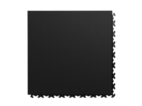 Fortelock Invisible Clip-on PVC Tile - 6.7mm  – Black