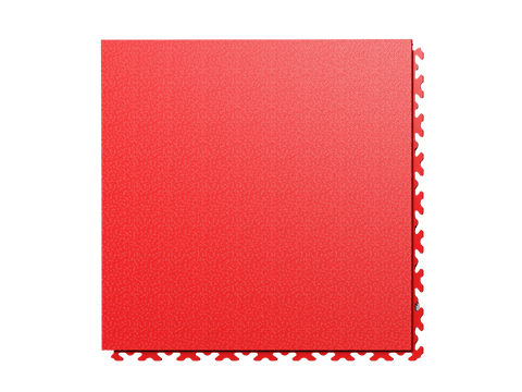 Fortelock Invisible Clip-on PVC Tile - 6.7mm  – Red