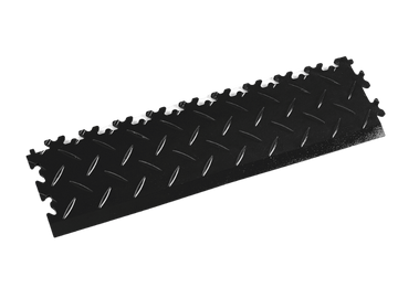 Rampe pour dalle PVC Clipsable Fortelock Industry 7mm – Larmée (2015) · Noir