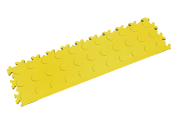 Rampe pour dalle PVC Clipsable Fortelock Industry 7mm – Pastillée (2045) · Jaune
