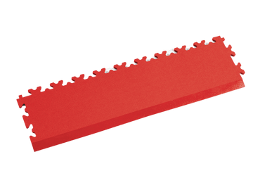 Rampe pour dalle PVC Clipsable Fortelock Industry 7mm – Cuir (2025) · Rouge