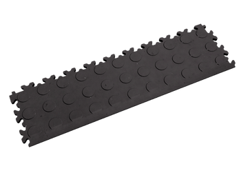 Rampe pour dalle PVC Clipsable Fortelock Industry 7mm – Pastillée (2045) · Graphite Classique