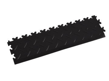Rampe pour dalle PVC Clipsable Fortelock Industry 7mm – Larmée (2015) · Noir Classique
