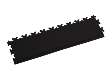 Rampe pour dalle PVC Clipsable Fortelock Industry 7mm – Cuir (2025) · Noir Classique