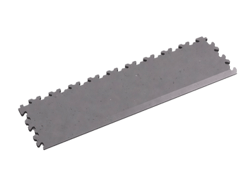 Rampe pour dalle PVC Clipsable Fortelock Industry 7mm – Cuir (2025) · Gris Classique