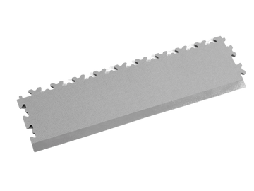 Rampe pour dalle PVC Clipsable Fortelock Industry 7mm – Cuir (2025) · Gris