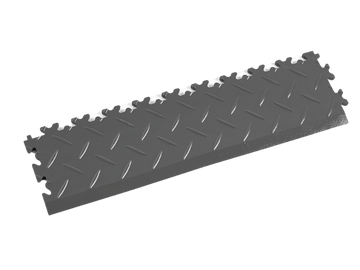Rampe pour dalle PVC Clipsable Fortelock Industry 7mm – Larmée (2015) · Graphite