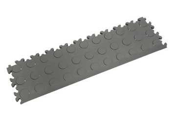 Rampe pour dalle PVC Clipsable Fortelock Industry 7mm – Pastillée (2045) · Graphite