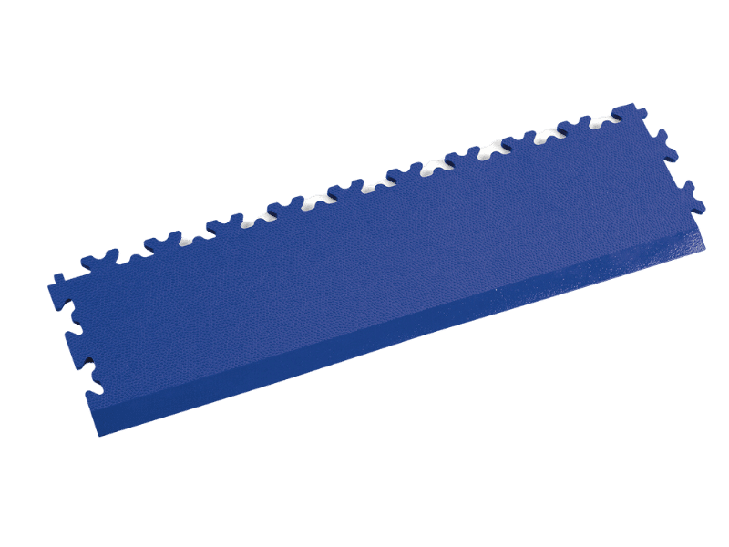 Rampe pour dalle PVC Clipsable Fortelock Industry Ultra - Bleu - Finition Cuir - 7mm