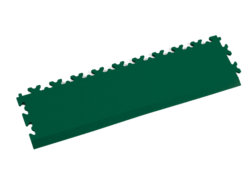 Rampe pour dalle PVC Clipsable Fortelock Industry Ultra - Vert - Finition Cuir - 7mm