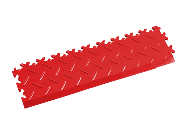 Rampe pour dalle PVC Fortelock Industry Ultra 10mm – Larmée (2415) · Rouge