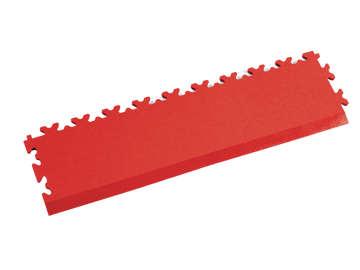 Rampe pour dalle PVC Fortelock Industry Ultra 10mm – Cuir (2425) · Rouge