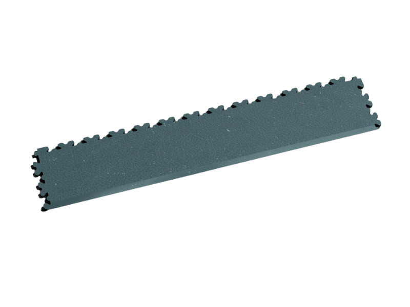 Rampe pour dalle PVC clipsable Fortelock XL - Cuir 2230 - Bleu - Eco-recyclée - 4mm