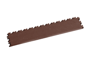Rampe pour dalle PVC clipsable Fortelock XL 4 mm – Marron Classique