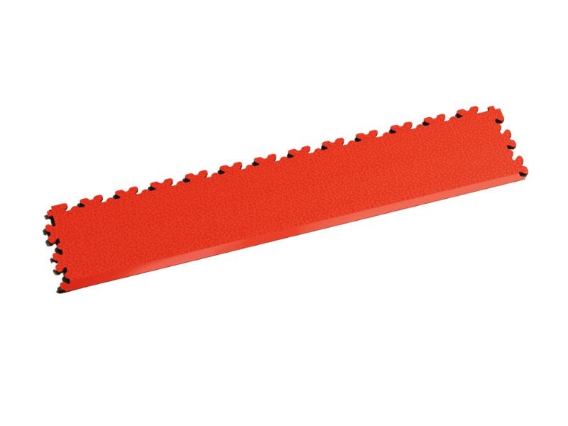 Rampe pour dalle PVC clipsable Fortelock XL - Cuir 2230 - Rouge - 4mm