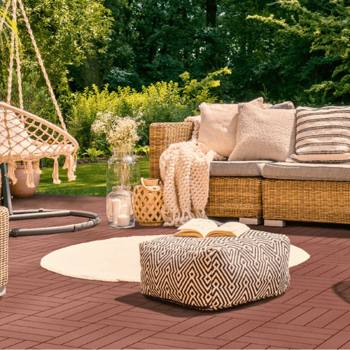 Terrasse & Balcon : dalles clipsables pour extérieur idéal | Matted.fr