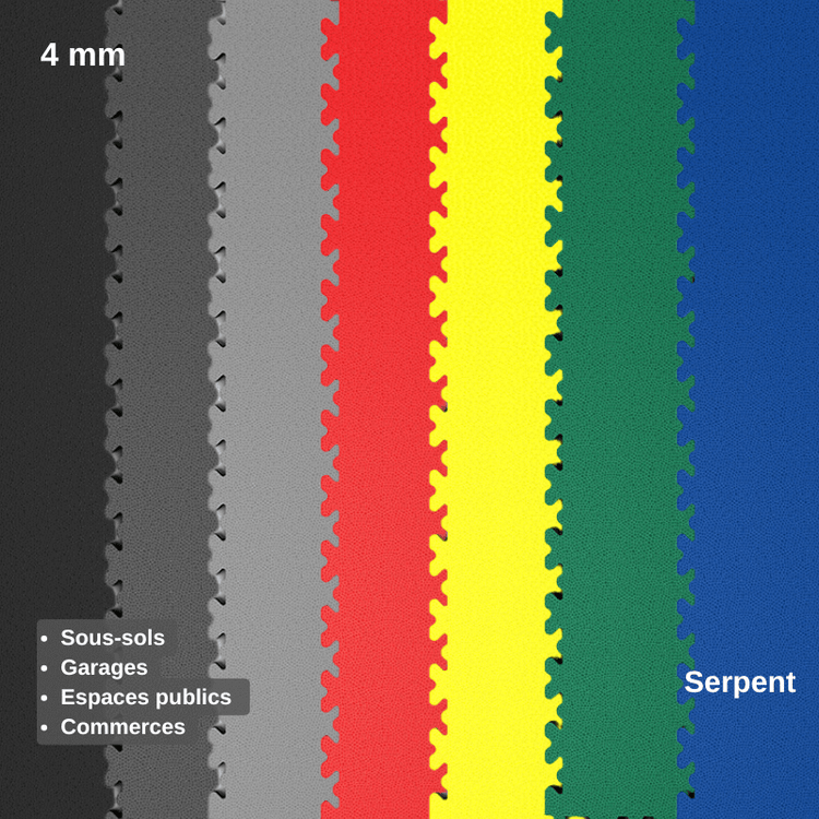 Gammes dalles PVC Clipsables Fortelock XL 4mm