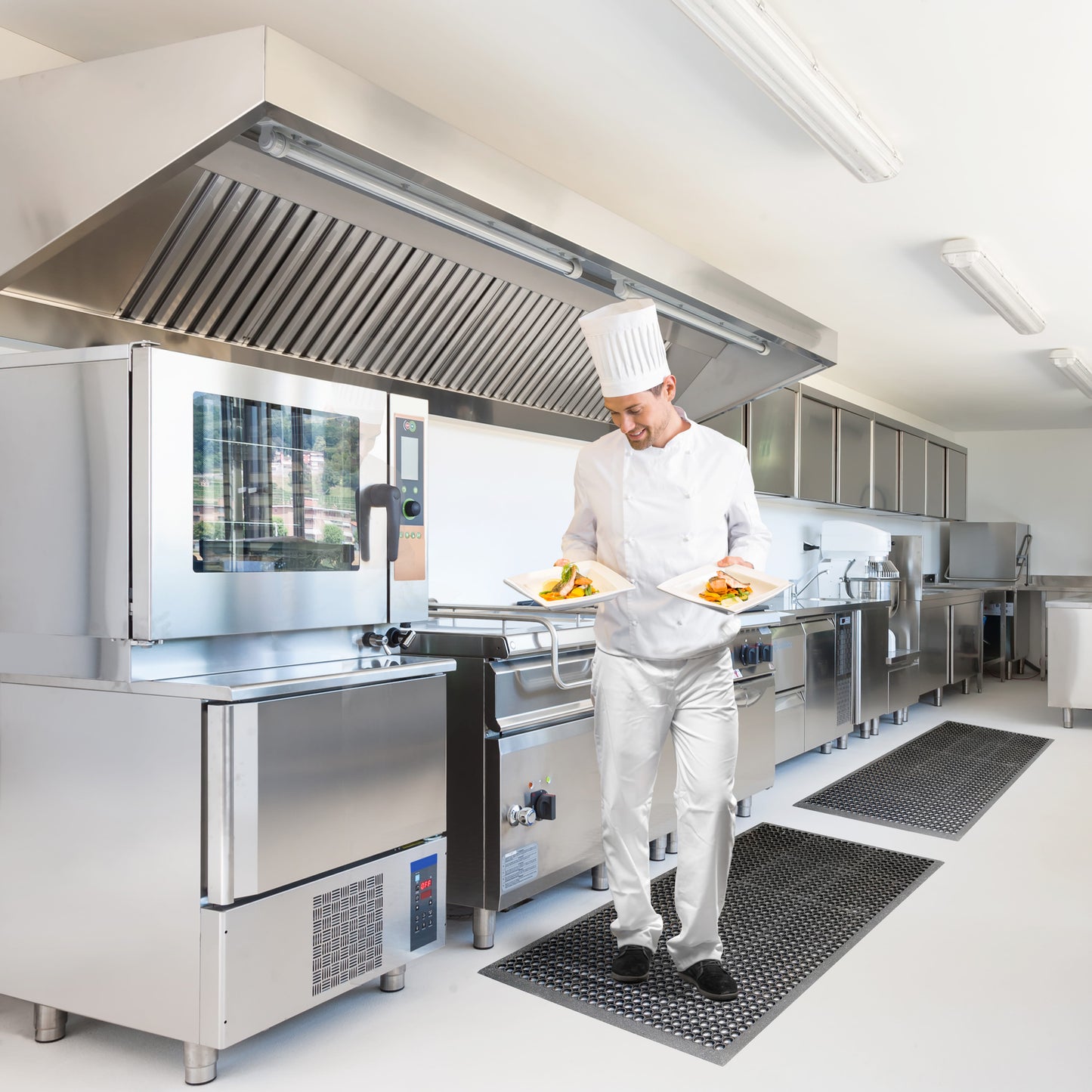 High-Duty™ - Tapis d’usinage drainant anti-fatigue