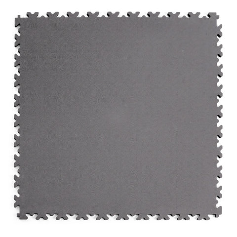 Fortelock Industry Clip-on PVC tile - 7mm – Leather (2020) – Gray
