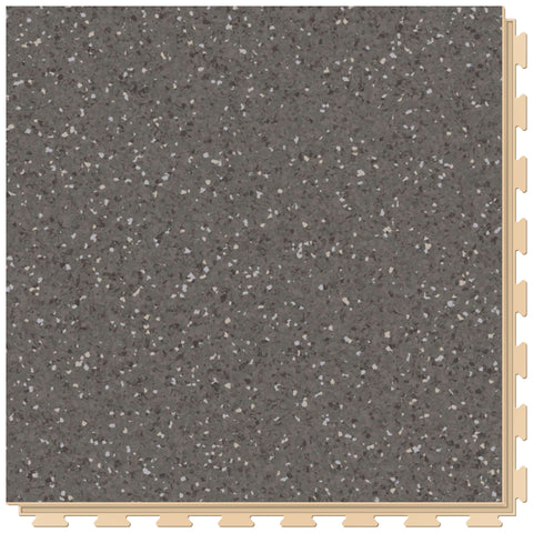 Dalle PVC Clipsable Fortelock Business - 7mm – Sauda Cold Lava – joint Beige