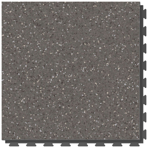 Dalle PVC Clipsable Fortelock Business - 7mm – Sauda Cold Lava – joint Graphite