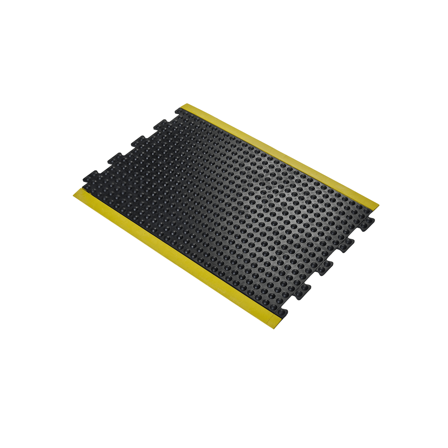 Tapis Anti-Fatigue à Bulles – Sécurité Jaune – 14 mm