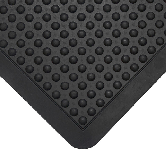 Angle du tapis anti-fatigue à bulles Bubblemat Nitrile