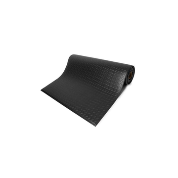 Tapis Antifatigue ORTHOMAT – Postes de Travail Secs – 9,5 mm – 90 cm × mètre linéaire · Noir