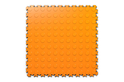 Dalle PVC Clipsable Fortelock Industry - 7mm – Pastillée (2040) – Orange