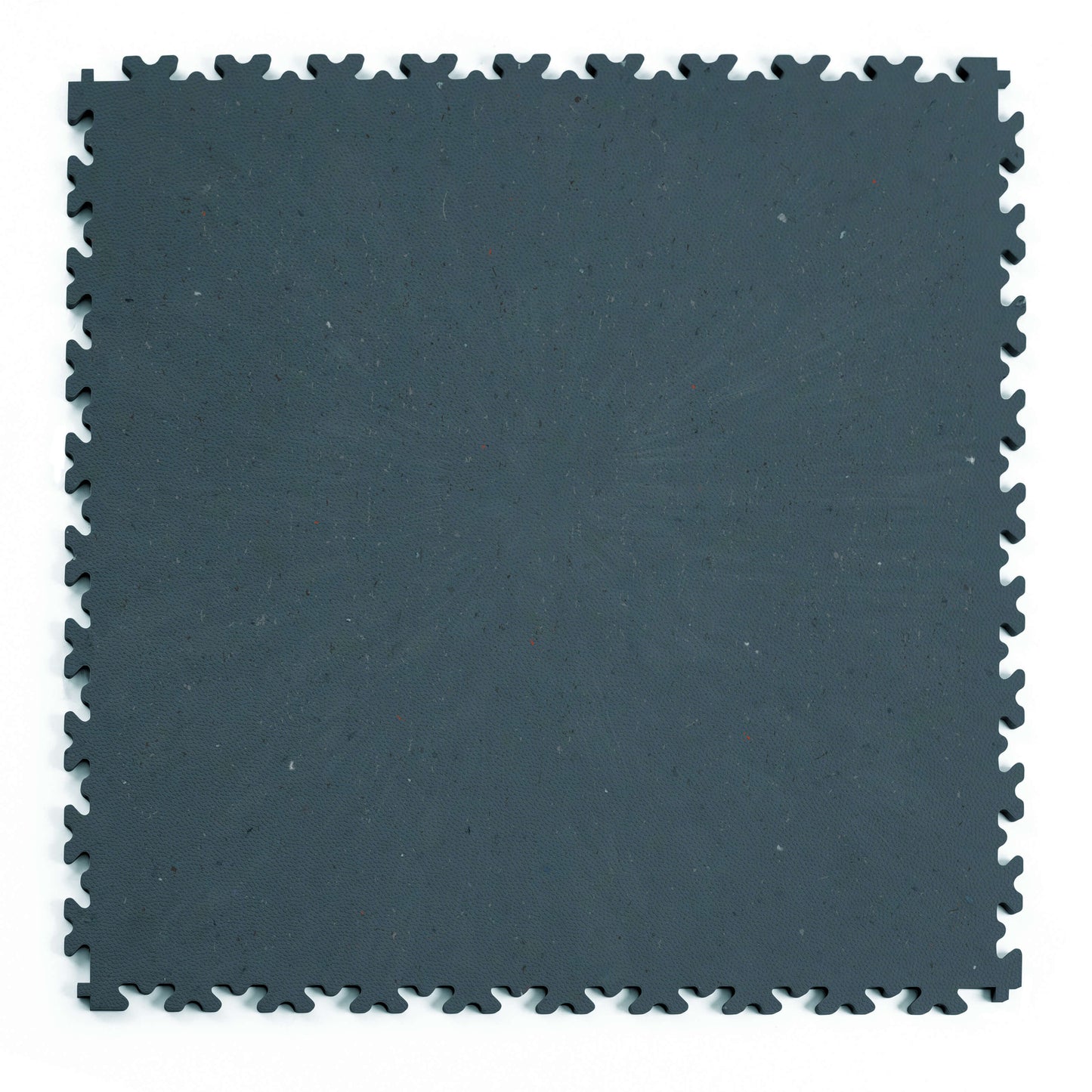 Dalle PVC Clipsable Fortelock ECO 7mm - Finition Cuir - Bleu - Solution écoresponsable et robuste, idéale pour garages et zones logistiques.