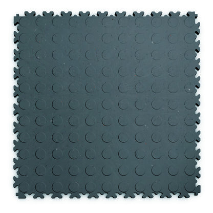 Dalle PVC Clipsable Fortelock Industry 7mm - ECO - Finition Pastillée - Coloris Bleu - Sol écologique et résistant, conçu pour les ateliers et espaces logistiques.