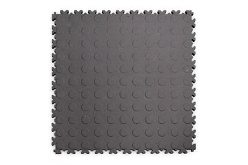Dalle PVC Clipsable Fortelock Industry - 7mm – Pastillée (2040) · Graphite Classique