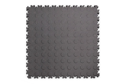 Dalle PVC Clipsable Fortelock Industry - 7mm – Pastillée (2040) – Graphite Classique