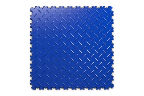 Dalle PVC Clipsable Fortelock Industry - 7mm – Larmée (2010) – Bleu