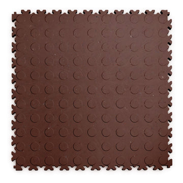 Dalle PVC Clipsable Fortelock Industry Ultra - 10mm – Pastillée (2440) · Marron Classique