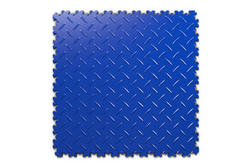 Dalle PVC Clipsable Fortelock Industry Ultra - 10mm – Larmée (2410) · Bleu