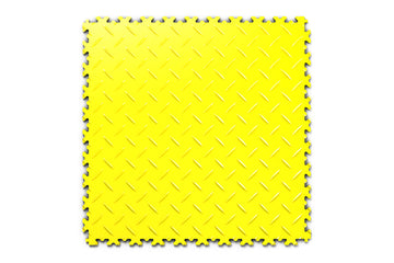 Dalle PVC Clipsable Fortelock Industry Ultra - 10mm – Larmée (2410) · Jaune