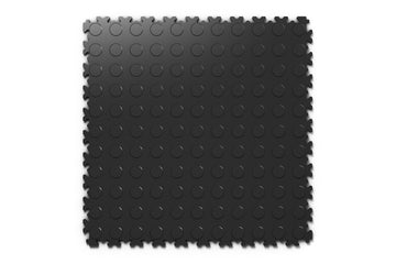 Dalle PVC Clipsable Fortelock Industry Ultra - 10mm – Pastillée (2440) · Noir