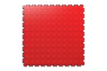 Dalle PVC Clipsable Fortelock Industry Ultra - 10mm – Pastillée (2440) · Rouge