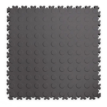 Dalle PVC Clipsable Fortelock Industry Ultra - 10mm – Pastillée (2440) · Graphite