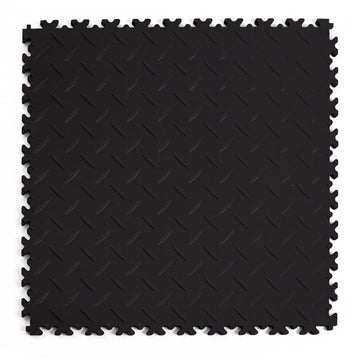 Dalle PVC Clipsable Fortelock Industry - 7mm – Larmée (2010) · Noir