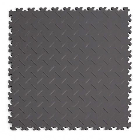 Dalle PVC Clipsable Fortelock Industry - 7mm – Larmée (2010) – Graphite