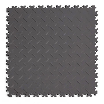 Dalle PVC Clipsable Fortelock Industry Ultra - 10mm – Larmée (2410) · Graphite
